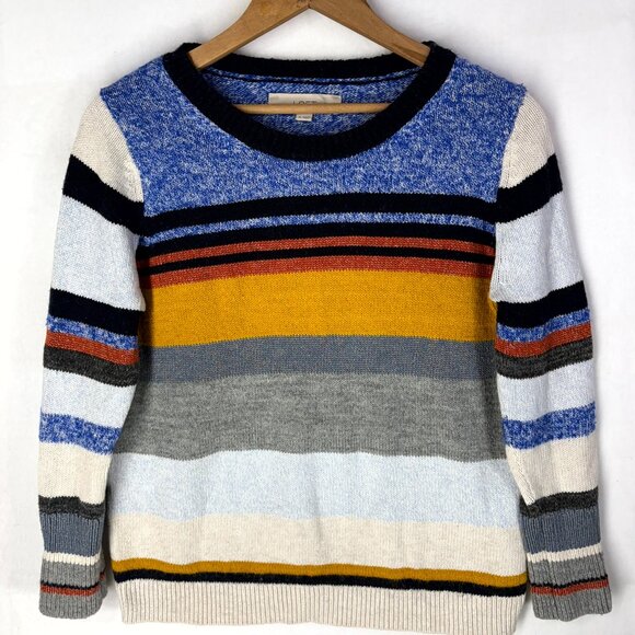 LOFT Sweaters - LOFT Multicolor Stripe Sweater